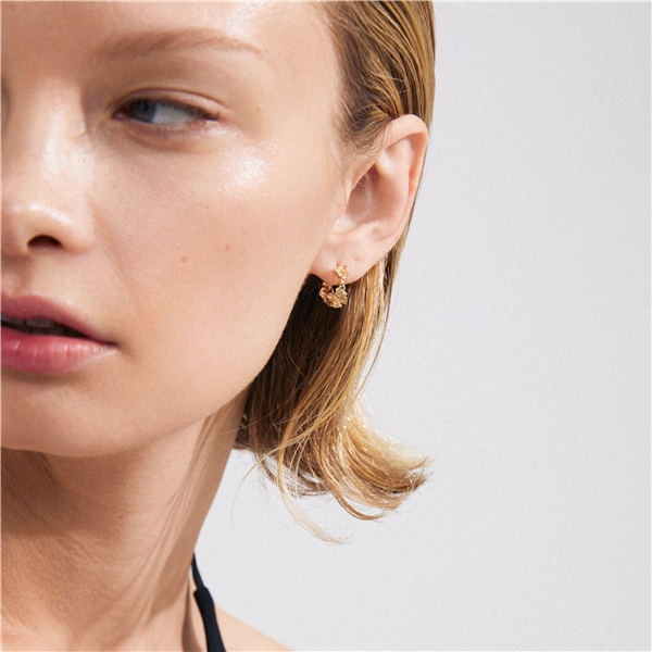 12243-2003 TRUST Hoop Earrings (Billede 3 af 4)