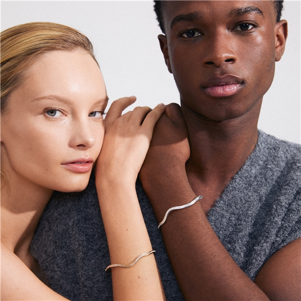 13243-2002 TRUE Wavy Bangle (Billede 3 af 4)