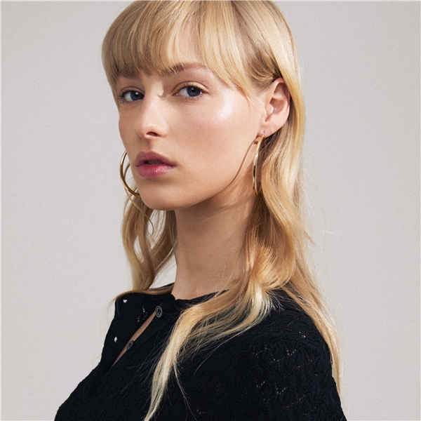 28243-2013 PRIYA Large Hoop Earrings (Billede 2 af 4)