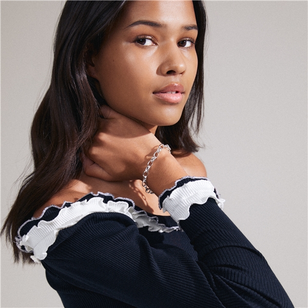 40243-6042 CHARM Bracelet Silver Plated (Billede 2 af 7)