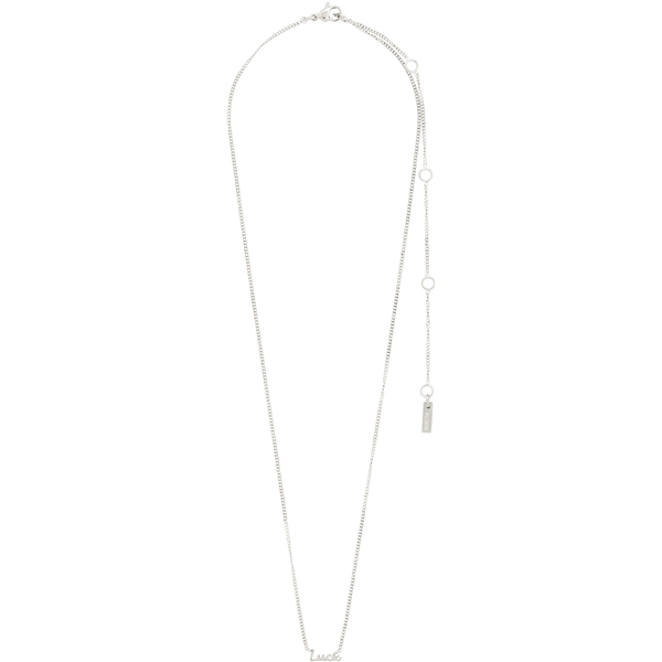 54243-6001 LUCK Necklace Silver Plated (Billede 2 af 4)