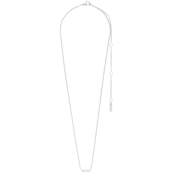 54243-6021 FAITH Necklace Silver Plated (Billede 2 af 4)