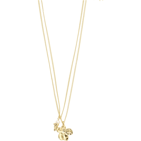 65243-2001 ZHURI Necklace 2 In 1 Set (Billede 1 af 7)