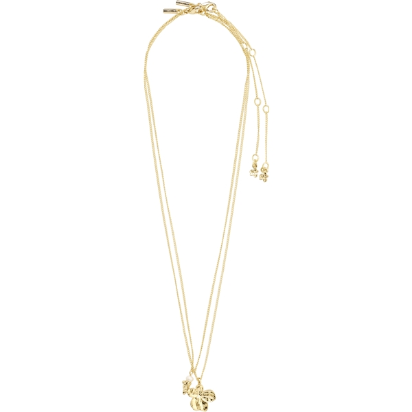 65243-2001 ZHURI Necklace 2 In 1 Set (Billede 2 af 7)