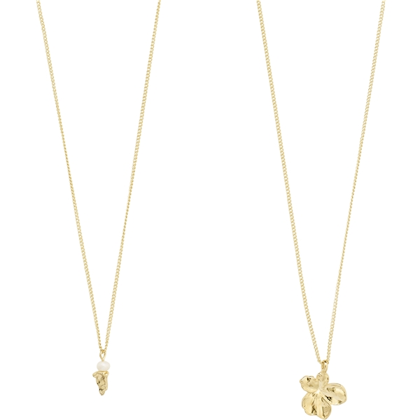 65243-2001 ZHURI Necklace 2 In 1 Set (Billede 4 af 7)