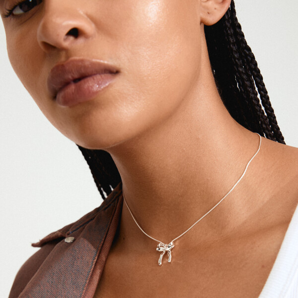 62251-6001 CASSIAN Necklace Silver Plated (Billede 4 af 4)