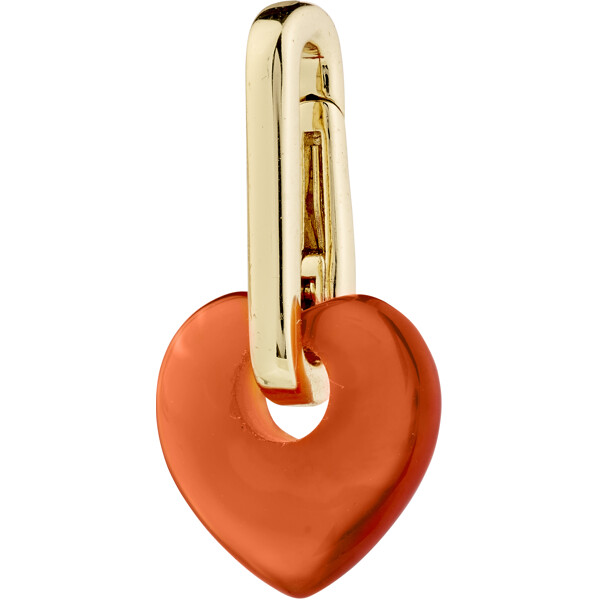 40251-2305 CHARM Agat Heart Pendant (Billede 1 af 3)