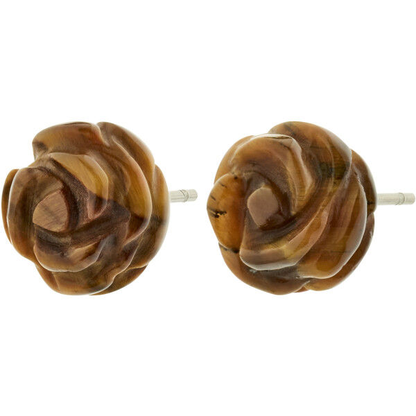 26252-2533 ADEM Tiger Eye Earrings (Billede 1 af 4)