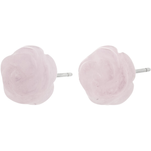 26252-6733 ADEM Rosequartz Earrings (Billede 1 af 3)