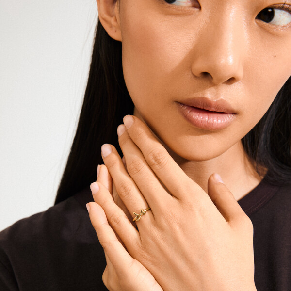 63253-2014 Lulu Bow Stack Ring (Billede 2 af 3)