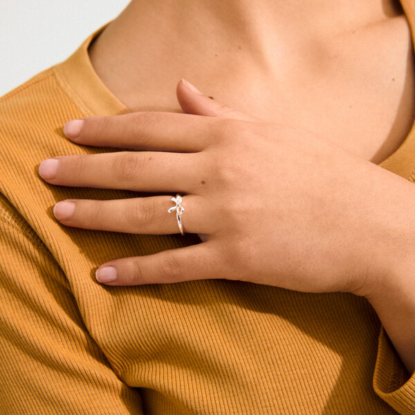 63253-6014 Lulu Bow Stack Ring (Billede 3 af 3)