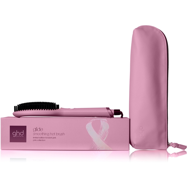 ghd glide hot brush - pink ribbon (Billede 2 af 8)