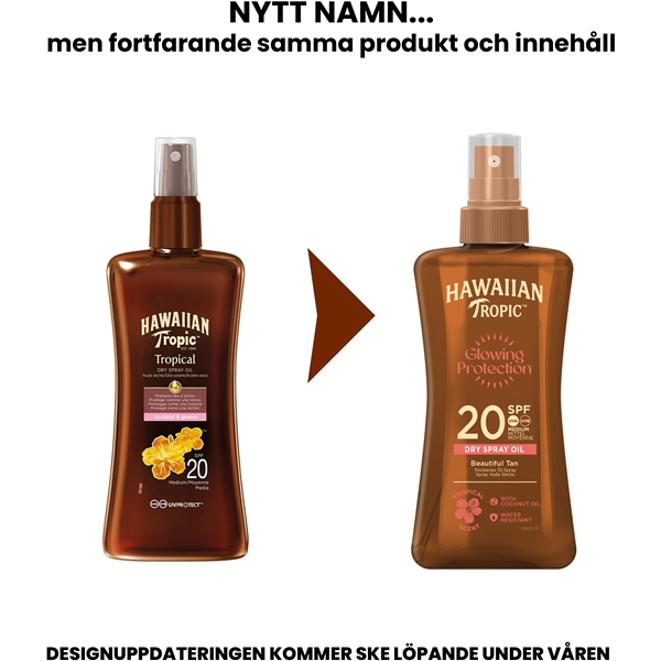 Glowing Protection Dry Spray Oil SPF20 (Billede 2 af 2)