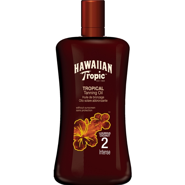 Tropical Tanning Oil Spf 2 Hawaiian Tropic Solprodukter