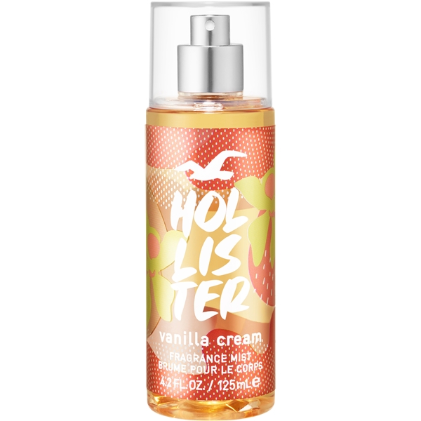 Hollister Vanilla Cream Body Mist (Billede 1 af 2)