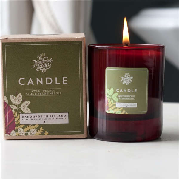 Candle Sweet Orange, Basil & Frankinsence (Billede 2 af 2)