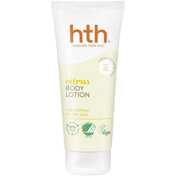 HTH Citrus Body Lotion - Normal to Dry Skin