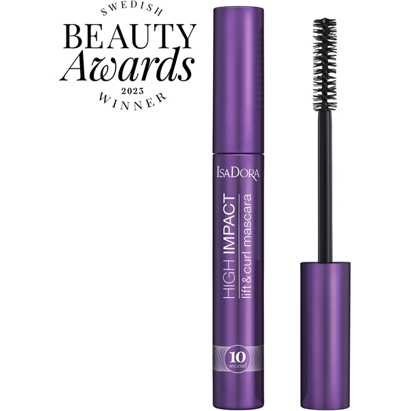 IsaDora 10 Sec High Impact Lift & Curl Mascara (Billede 1 af 6)