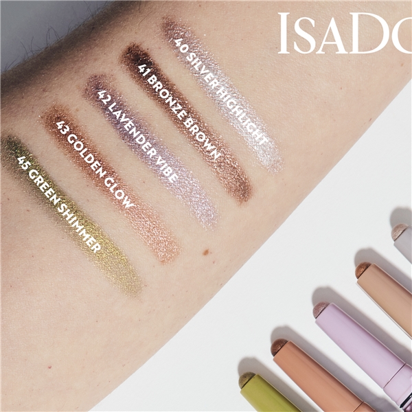 IsaDora The Shimmer Eyeshadow Stick Longwear (Billede 6 af 9)