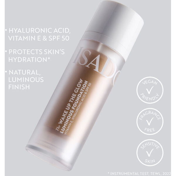 IsaDora Wake Up the Glow Foundation (Billede 6 af 10)