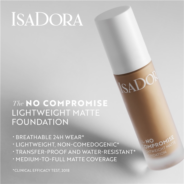 IsaDora No Compromise Lightweight Foundation (Billede 7 af 8)