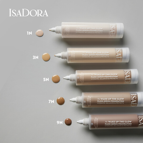 IsaDora The Wake Up the Glow Fluid Foundation (Billede 7 af 8)