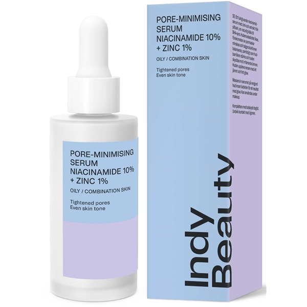 Indy Beauty Pore Minimising Serum Niacinamid Zinc (Billede 2 af 2)