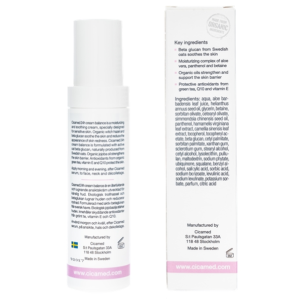 Cicamed Science 24 h Cream Balance (Billede 2 af 2)