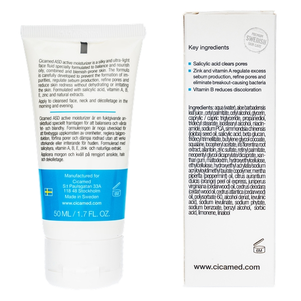 Cicamed ASD Active Moisturizer (Billede 2 af 2)