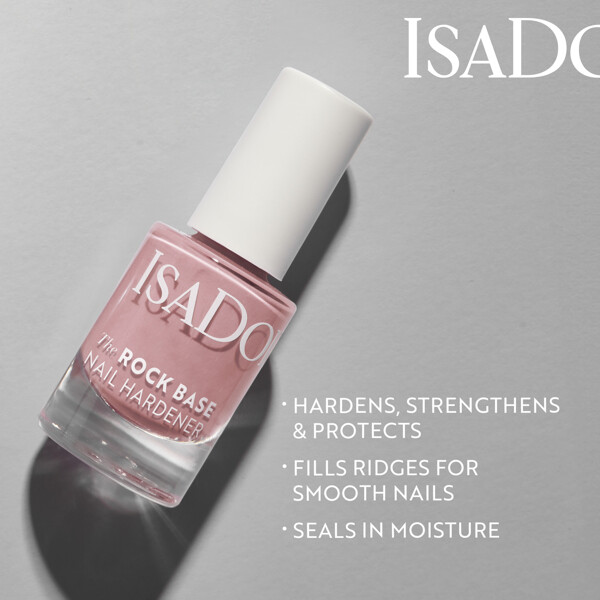 IsaDora Rock Base Nail Hardener & Ridge Filler (Billede 2 af 5)