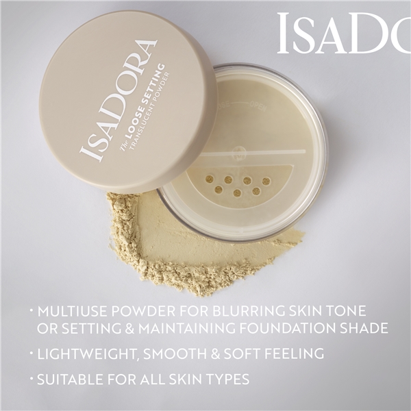 IsaDora The Loose Setting Translucent Powder (Billede 6 af 7)