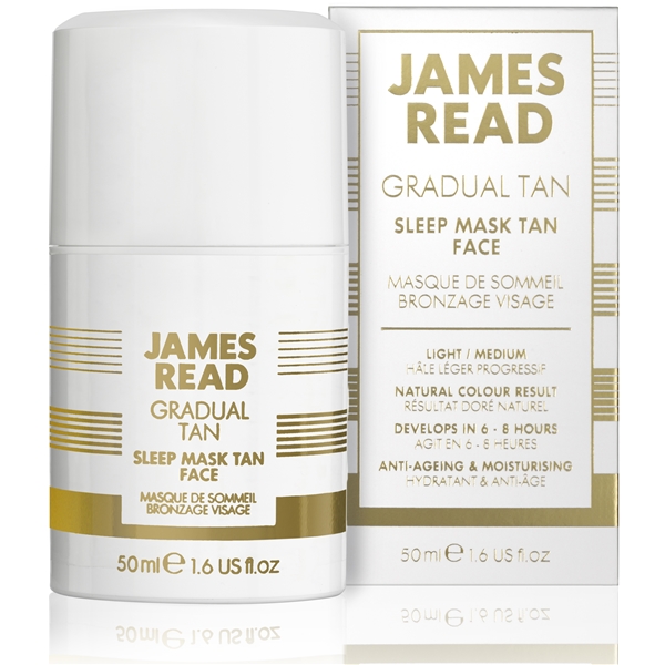 James Read Sleep Mask Tan Face (Billede 2 af 5)
