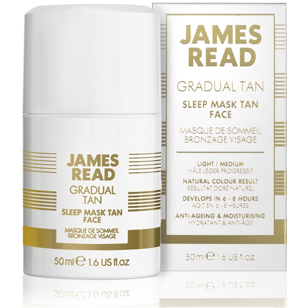 James Read Sleep Mask Tan Face (Billede 2 af 5)