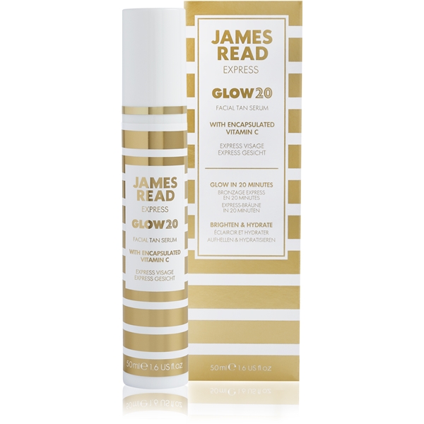 James Read GLOW20 Facial Tan Serum (Billede 2 af 6)