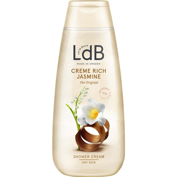 LdB Shower Cream Rich Jasmine - Dry Skin