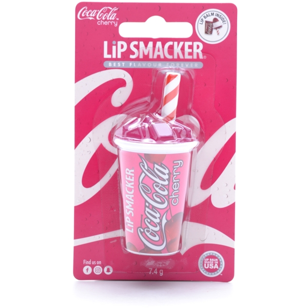 Lip Smacker Cherry Coke Cup Lip Balm (Billede 1 af 2)