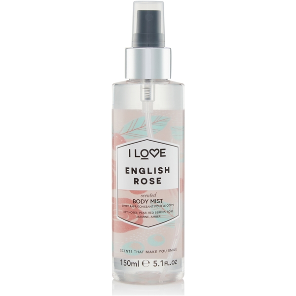 English Rose Scented Body Mist
