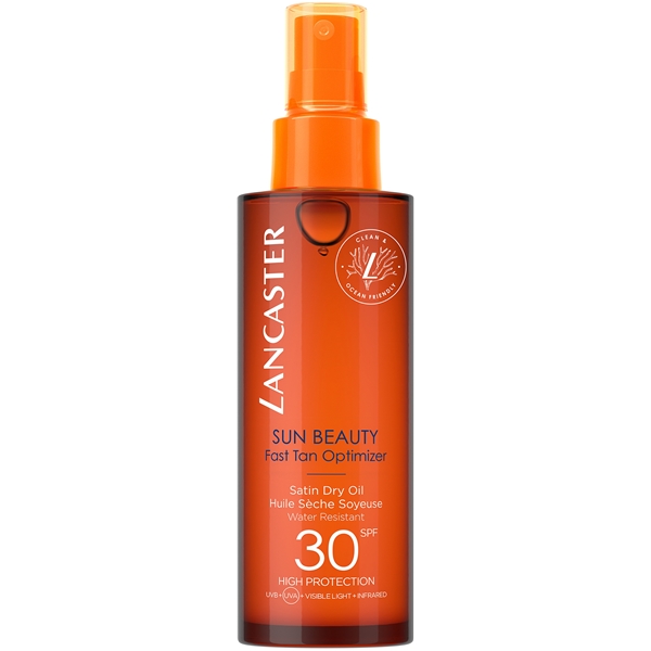 Lancaster SPF30 Sun Beauty Fast Tan Satin Dry Oil (Billede 1 af 5)