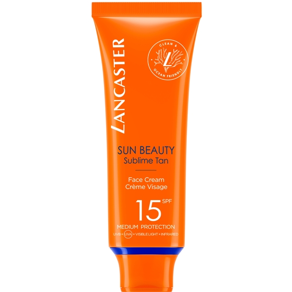 Lancaster SPF15 Sun Beauty Sublime Tan Face Cream (Billede 1 af 4)