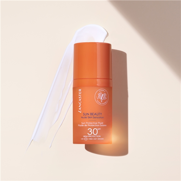 Lancaster SPF30 Sun Beauty Nude Skin Sun Fluid (Billede 3 af 5)