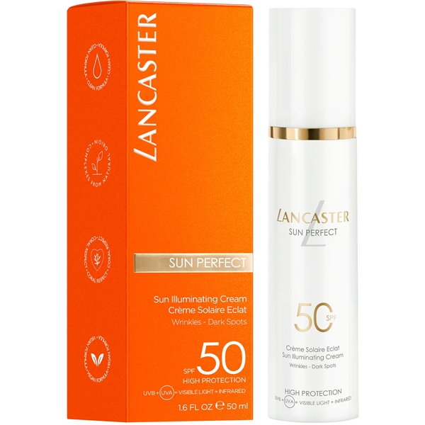 Lancaster Sun Perfect Illuminating Cream SPF 50 (Billede 3 af 3)