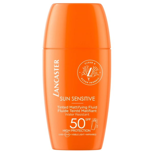 Lancaster Sun Sensitive Tinted Matte Fluid SPF 50 (Billede 1 af 3)