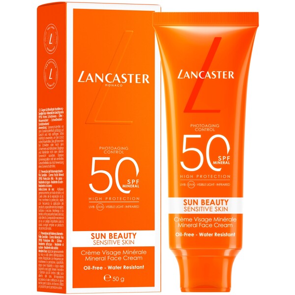 Lancaster SPF50 Sun Sensitive Mineral Face Cream (Billede 2 af 4)