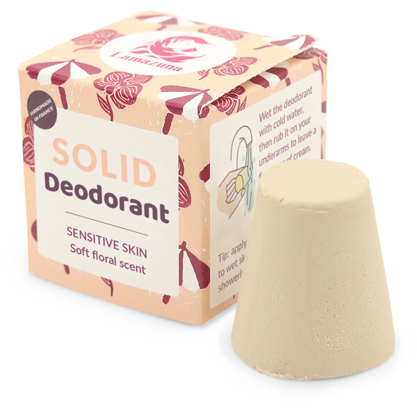 Lamazuna Solid Deodorant Sensitive Skin - Floral (Billede 1 af 2)