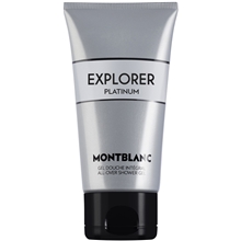 Montblanc Explorer Platinum - Shower Gel 150 ml