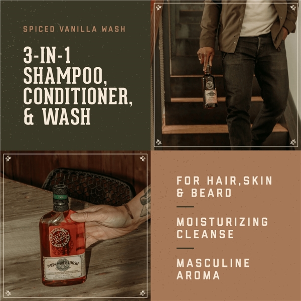 18.21 Man Made Spiced Vanilla Man Made Wash (Billede 2 af 4)