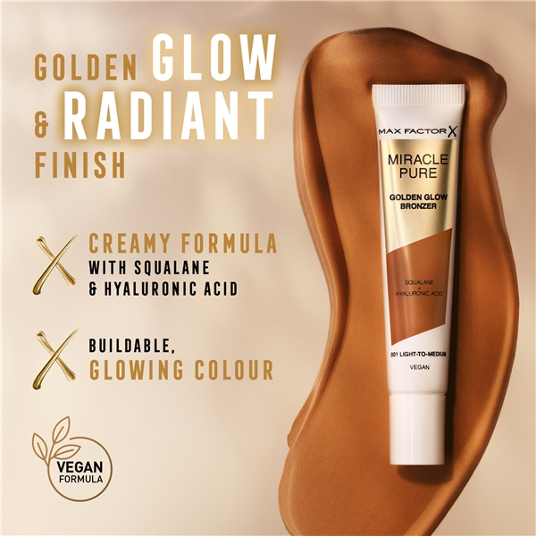 Max Factor Miracle Pure Golden Glow Bronzer (Billede 6 af 8)