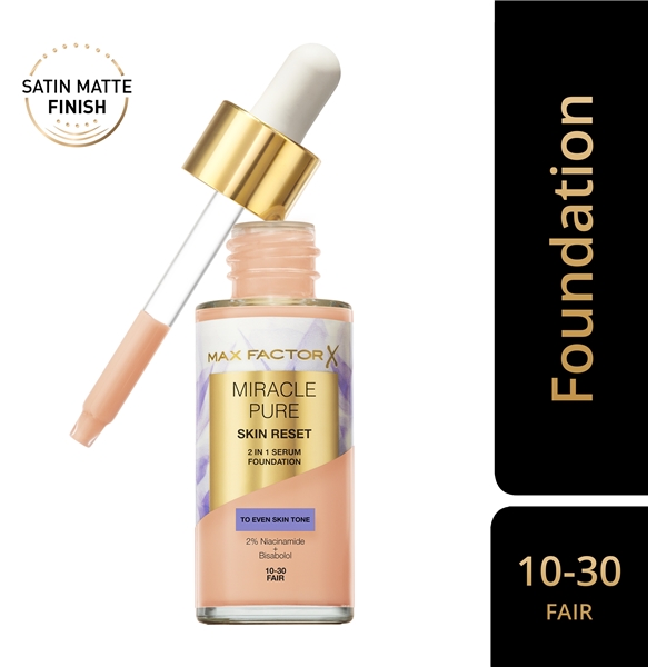 Miracle Pure Skin Reset 2in1 Serum Foundation (Billede 2 af 7)