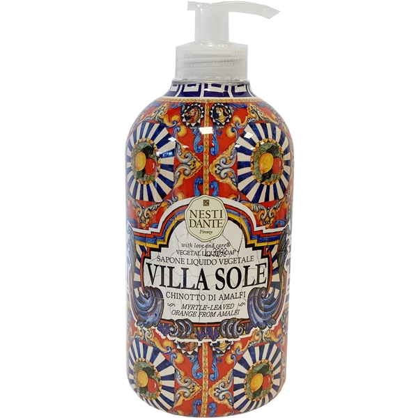 Villa Sole Gel Chinotto d'Amalfi - Liquid Soap (Billede 1 af 2)
