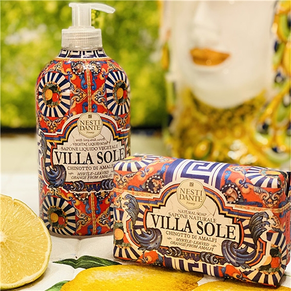 Villa Sole Gel Chinotto d'Amalfi - Liquid Soap (Billede 2 af 2)
